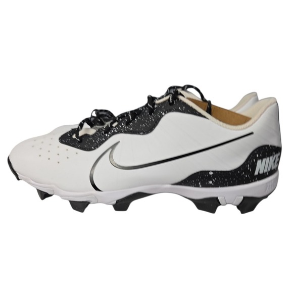 Nike Alpha Huarache 4 Keystone Baseball‎ Cleats Mens 13 White Black Molded NEW main image 5